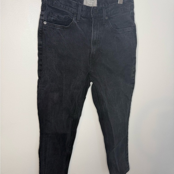 Everlane Denim - Everlane Charcoal Organic Cotton Jeans Original Cheeky